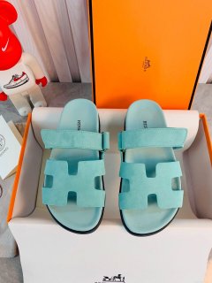 Hermes Women Men Izmir sandal Sheep Skin H222854