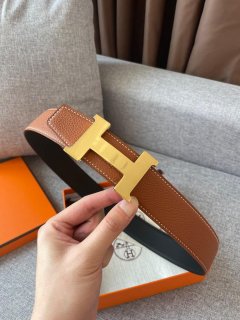 Hermes H074562CUZ3 Constance belt buckle & Reversible leather strap 38 mm H990028