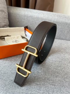 Hermes H074562CUZ3 Constance belt buckle & Reversible leather strap 38 mm H990030