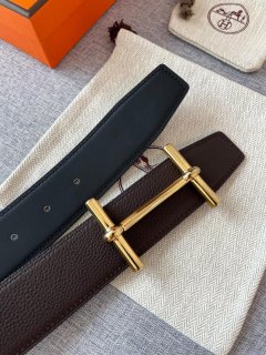 Hermes H074562CUZ3 Constance belt buckle & Reversible leather strap 38 mm H990037