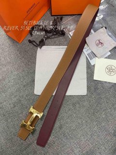 Hermes H074562CUZ3 Constance belt buckle & Reversible leather strap 38 mm H990039