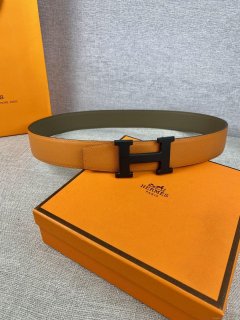 Hermes H074562CUZ3 Constance belt buckle & Reversible leather strap 38 mm H990046