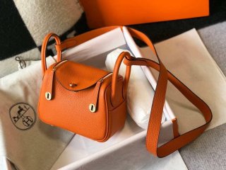 Hermes H079086CK18 Lindy Mini Bag 19cm Semi-manual H231908