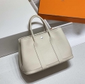 Hermes Beige Clemence Garden Party 30cm Bag H239042