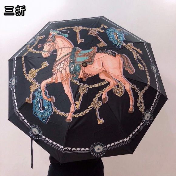 Hermes Fashion Folding Sun Umbrella H33463