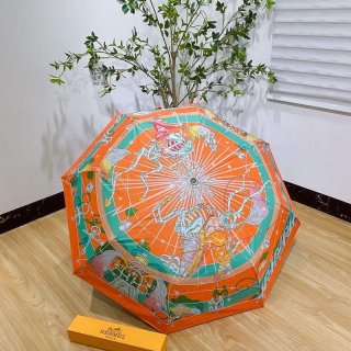 Hermes Fashion Folding Sun Umbrella H33467