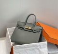 Hermes Birkin Designer Tote Bag Epsom Leather 28370 Almond Green