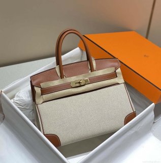 Hermes Birkin Tote Bag Swift leather with canvas 285903