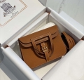 Hermes halzan 25 clemence stamp B Gold H98806