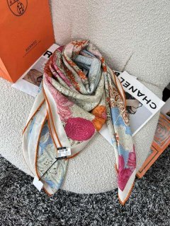 Hermes Retourala Nature Scarves H22707