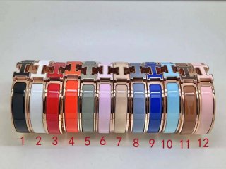 Hermes Clic H bracelet H700001 photo Color Number 1-12