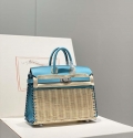 Hermes Picnic Sellier Birkin 25 Barenia Palladium Hardware H21801