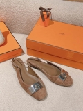 Hermes H241158Zv1D360 Innocente Slingback Shoes H990023