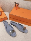 Hermes H241158Zv1D360 Innocente Slingback Shoes H990026