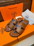 Hermes H211860 Men’s Slippers Wholesale Hermes Izmir Sandals H290024