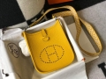 Hermes Evelyne Bag Designer Hermes Mini Crossbody Real Bag 20426 Yellow