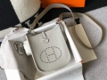 Hermes Evelyne Bag Designer Hermes Mini Crossbody Real Bag 20435 White