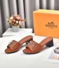 Hermes Women Shoes Designer Hermes Slippers Heel 60mm H70034