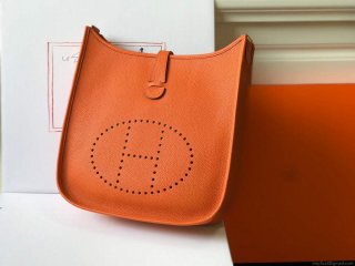 Hermes H083434 Evelyne III 29 bag Designer Hermes Shoulder Bag 203871 Orange