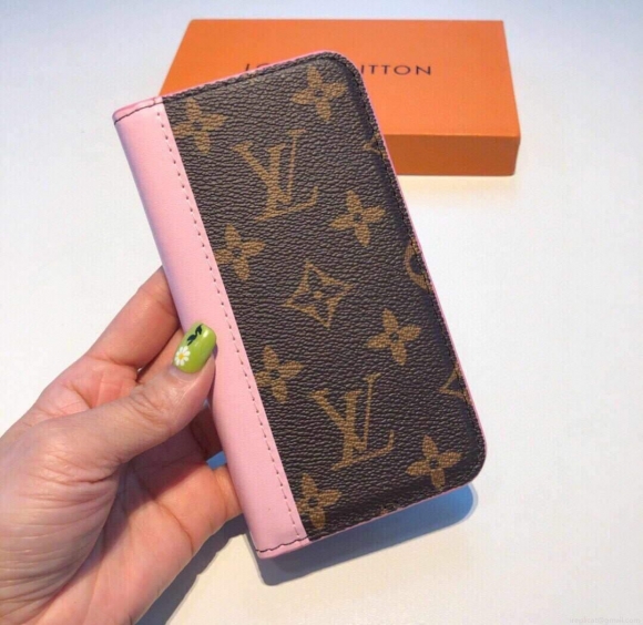 Louis Vuitton Apple Iphone Leather Premium Deluxe Phone Case Protection 10104