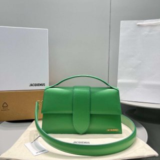 Jacquemus 221BA014 Le Bambinou Envelope handbag Green