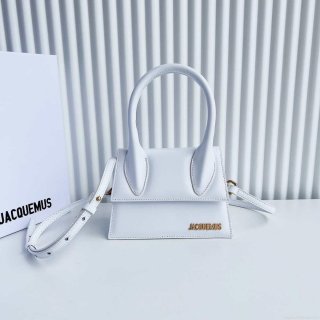 Jacquemus 222553 White ‘Le Chiquito Moyen’ Bag