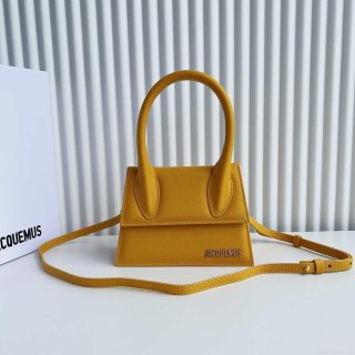 Jacquemus 222553 Yellow ‘Le Chiquito Moyen’ Bag