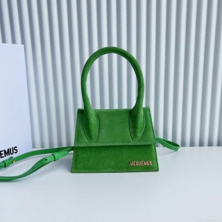 Jacquemus 213BA003 Green ‘Le Chiquito Moyen’ Bag