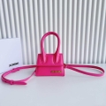 Jacquemus 213BA001 Le Chiquito Signature leather mini handbag Pink