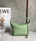 Loewe A906K75X21 Small Cubi bag in Anagram calfskin Rosemary