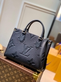 LV M45653 Louis Vuitton Onthego Pm Bag M45779 leather Black