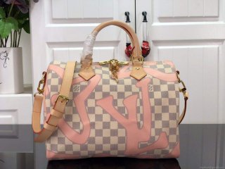 LV N41052 Louis Vuitton Speedy Bandoulière 30 Damier Azur