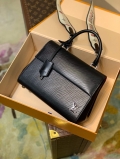 LV M59134 Louis Vuitton Cluny BB Handbag Black