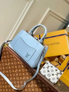 LV M59950 Louis Vuitton Marelle Tote BB Blue