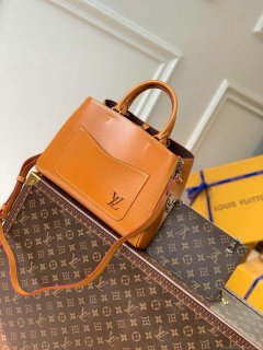 LV M59953 Louis Vuitton Marelle Tote MM Brown