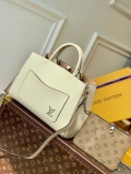 LV M59953 Louis Vuitton Marelle Tote MM Quartz White