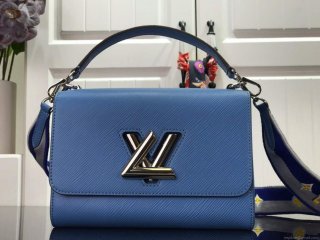 LV M57505 Louis Vuitton Twist MM Epi Grained Cowhide Leather