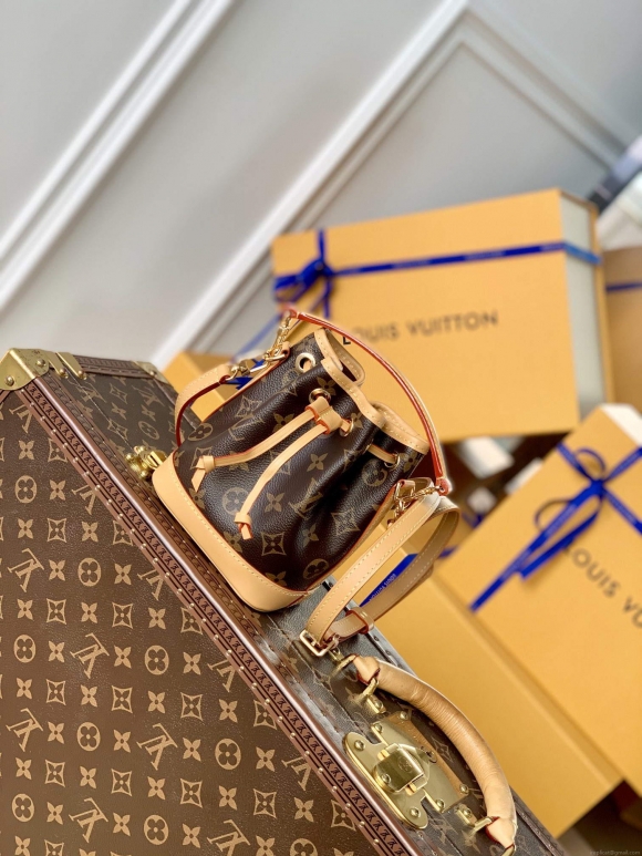 LV M81266 Louis Vuitton Nano Noe Monogram Bag