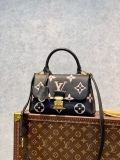 LV M45978 Louis Vuitton Madeleine BB Handbag Black