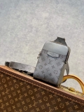 LV M30833 Louis Vuitton Outdoor Slingbag Gunmetal gray