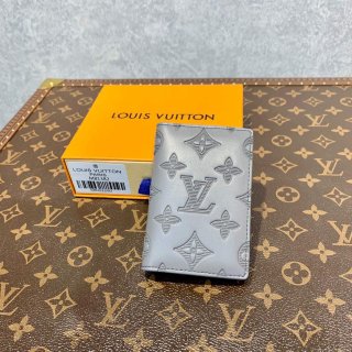 LV M81382 Louis Vuitton Pocket Organizer Anthracite gray