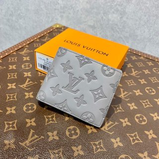 LV M81383 Louis Vuitton Multiple Wallet Anthracite Gray