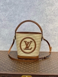 LV M59962 Louis Vuitton Petit Bucket Bag Caramel Brown