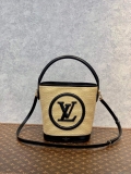 LV M59961 Louis Vuitton Petit Bucket Bag Black