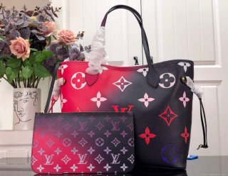 LV M20511 Louis Vuitton Neverfull MM Tote Bag