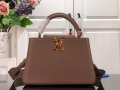 LV M59066 Louis Vuitton Capucines BB Handbag Light Brown