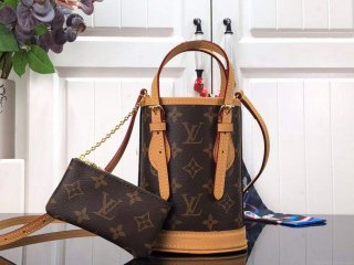 LV M81489 Louis Vuitton Nano Bucket Bag Yellow