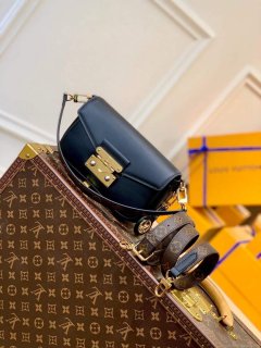 LV M20393 Louis Vuitton Swing Handbag Black