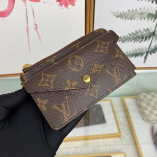 Louis Vuitton LV M69431 Card Holder Recto Verso Monogram Black