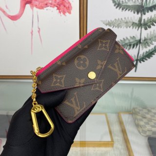 Louis Vuitton LV M69431 Card Holder Recto Verso Monogram Plum